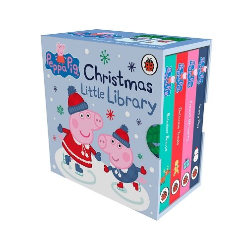 Peppa Pig: Christmas Little Library (Board Book 4권)