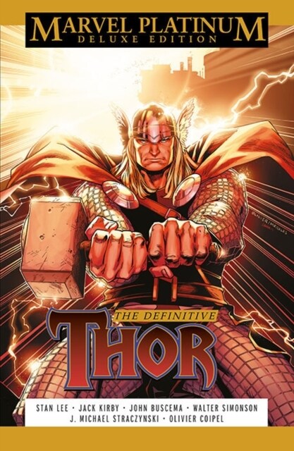 Marvel Platinum Deluxe Edition: The Definitive Thor (Hardcover)