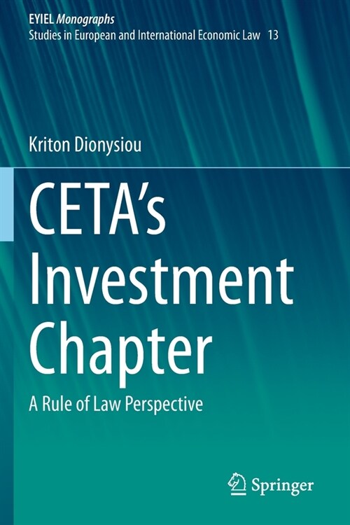 CETAs Investment Chapter: A Rule of Law Perspective (Paperback)