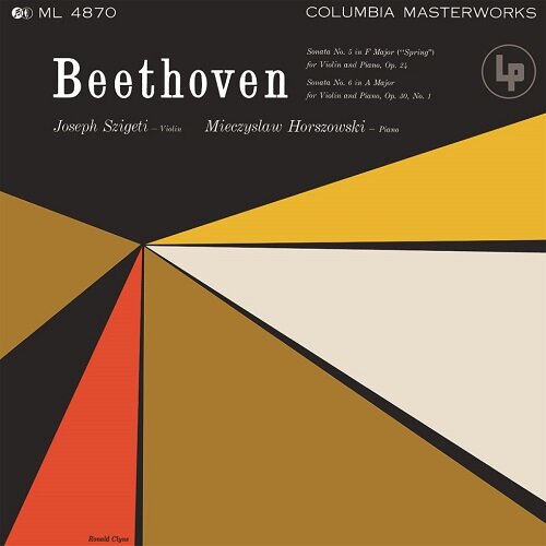 [중고] 베토벤 : 바이올린 소나타 5번 ‘봄‘ & 6번 [180g LP]