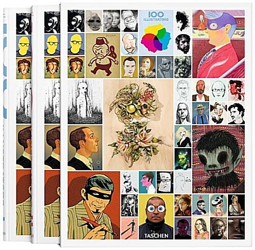 100 Illustrators, 2 Vol. (Hardcover)