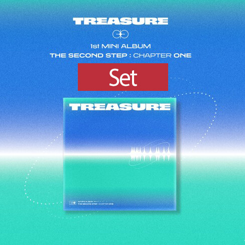 [세트] 트레저 - TREASURE 1st MINI ALBUM [THE SECOND STEP : CHAPTER ONE](DIGIPACK ver.)