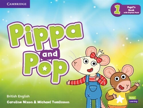 Pippa and Pop Level 1 Pupils Book with Digital Pack British English (Paperback)