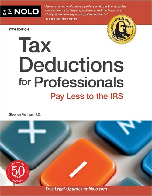 Tax Deductions for Professionals: Pay Less to the IRS (Paperback, 17)