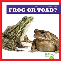 Frog or Toad? (Paperback)