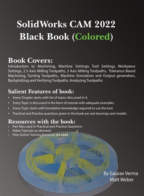 SolidWorks CAM 2022 Black Book (Colored) (Hardcover)