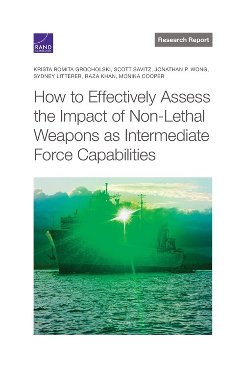 How to Effectively Assess the Impact of Non-Lethal Weapons as Intermediate Force Capabilities (Paperback)