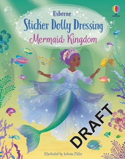 Sticker Dolly Dressing Mermaid Kingdom (Paperback)