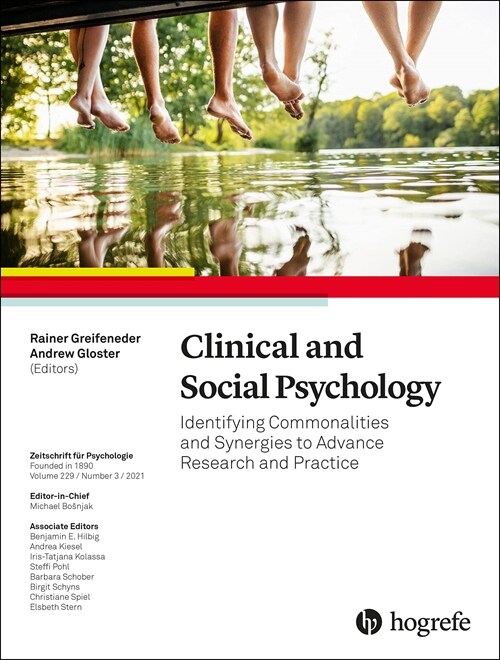 Clinical and Social Psychology : Identifying Commonalities and Synergies to Advance Research and Practice (Paperback)