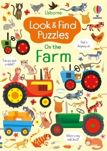 Look and Find Puzzles On the Farm (Paperback)