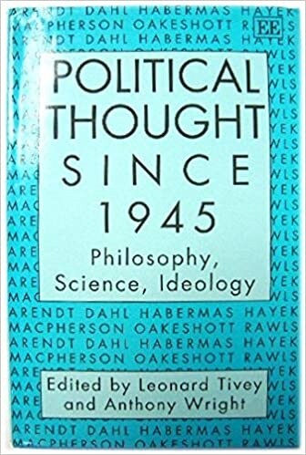 POLITICAL THOUGHT SINCE 1945 : Philosophy, Science, Ideology (Hardcover)