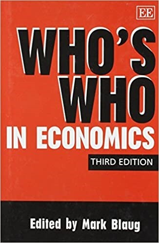 Whos Who in Economics, Third Edition (Hardcover, 3 ed)