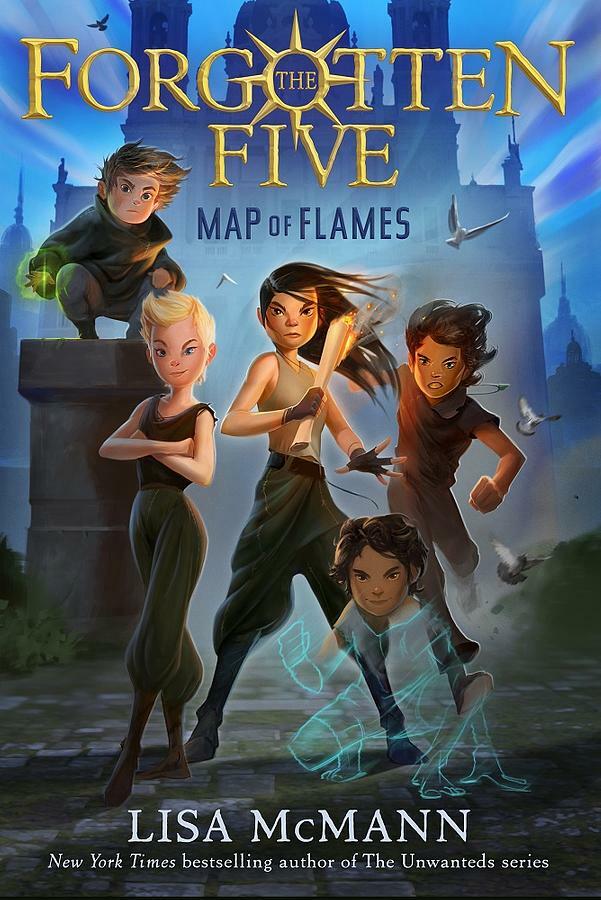 Map of Flames (The Forgotten Five, Book 1) (Paperback)