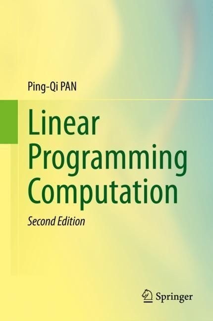 Linear Programming Computation (Hardcover, 2, 2022)