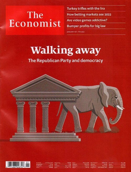 [중고] The Economist (주간 영국판): 2022년 01월 01일
