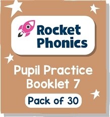 Reading Planet Rocket Phonics - Pupil Practice Booklet 7 - Pack of 30