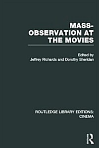 Mass-Observation at the Movies (Hardcover)