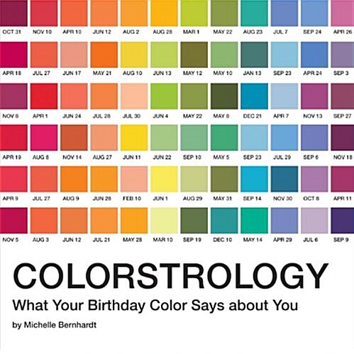 Colorstrology: What Your Birthday Color Says about You (Paperback)