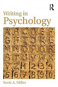 Writing in Psychology (Paperback, New)