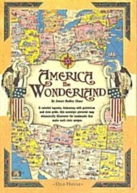 America the Wonderland map, 1941 : A Pictorial Map of the United States (Sheet Map)