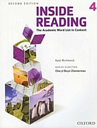 [중고] Inside Reading: Level 4: Student Book (Paperback, 2 Revised edition)
