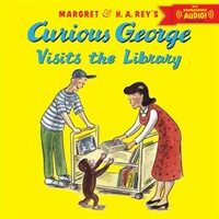 Curious George Visits the Library with Downloadable Audio (Paperback)