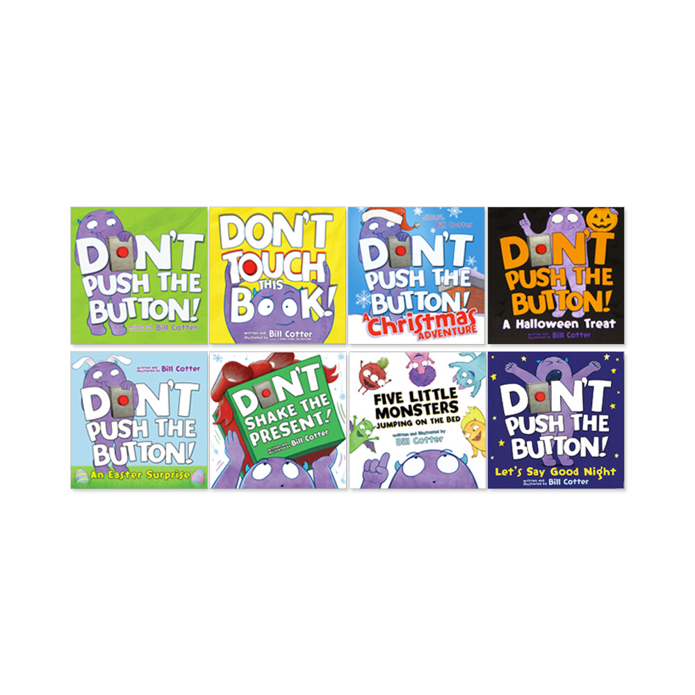 Bill Cotter: Dont Push the Button 8종 Set (Board Book 8권)