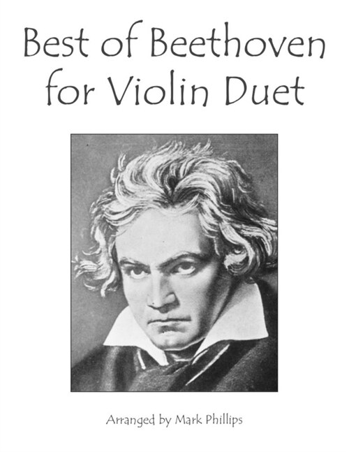 Best of Beethoven for Violin Duet (Paperback)