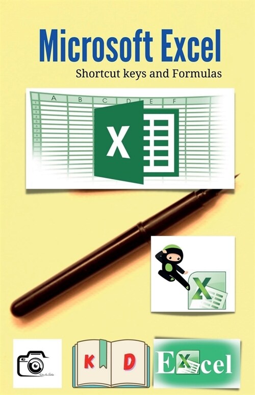 Microsoft Excel: Shortcut keys and Formulas (Paperback)