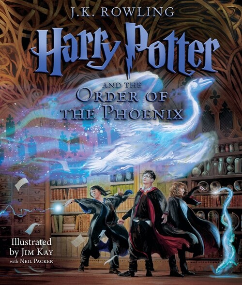 Harry Potter and the Order of the Phoenix: The Illustrated Edition (Harry Potter, Book 5) (Illustrated Edition) (Hardcover, 미국판)