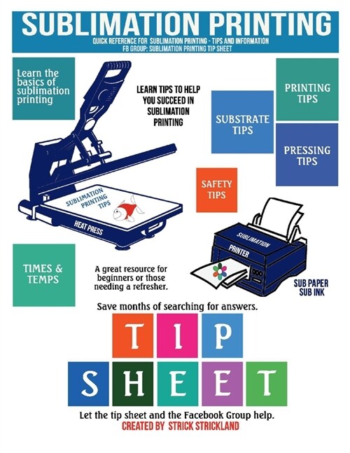 Sublimation Printing Tip Sheet (Paperback)