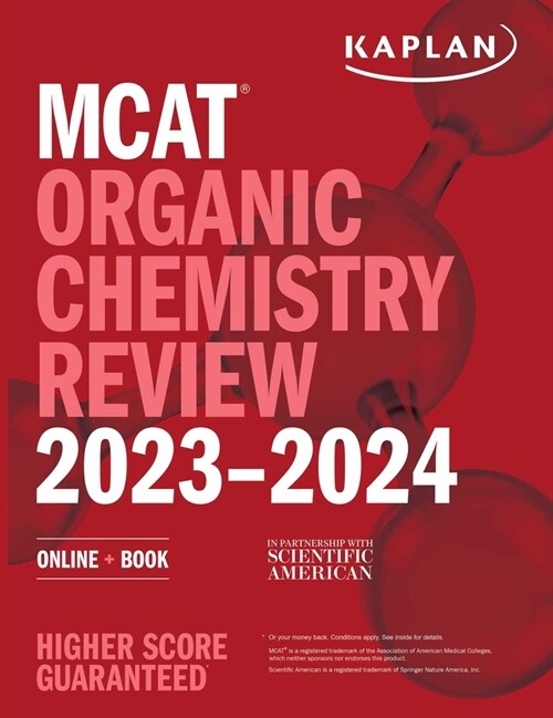 MCAT Organic Chemistry Review 2023-2024: Online + Book (Paperback)