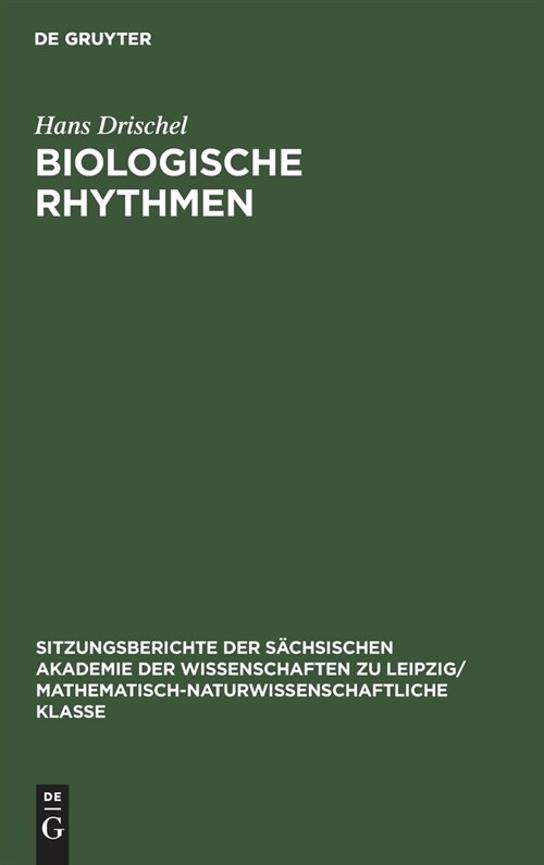 Biologische Rhythmen (Hardcover, Reprint 2021)