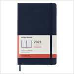 Moleskine 2023 Daily Planner, 12m, Large, Saphire Blue, Hard Cover (5 X 8.25) (Other)