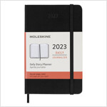Moleskine 2023 Daily Planner, 12m, Pocket, Black, Hard Cover (3.5 X 5.5) (Other)