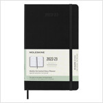 Moleskine 2023 Weekly Horizontal Planner, 18m, Large, Black, Hard Cover (5 X 8.25) (Other)