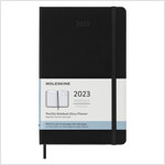 Moleskine 2023 Monthly Planner, 12m, Large, Black, Hard Cover (5 X 8.25) (Other)