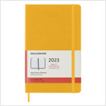 Moleskine 2023 Daily Planner, 12m, Large, Orange Yellow, Hard Cover (5 X 8.25) (Other)