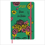 Moleskine Limited Edition 2023 Daily Planner Frida Kahlo, 12m, Large, Green, Hard Cover (5 X 8.25) (Other)
