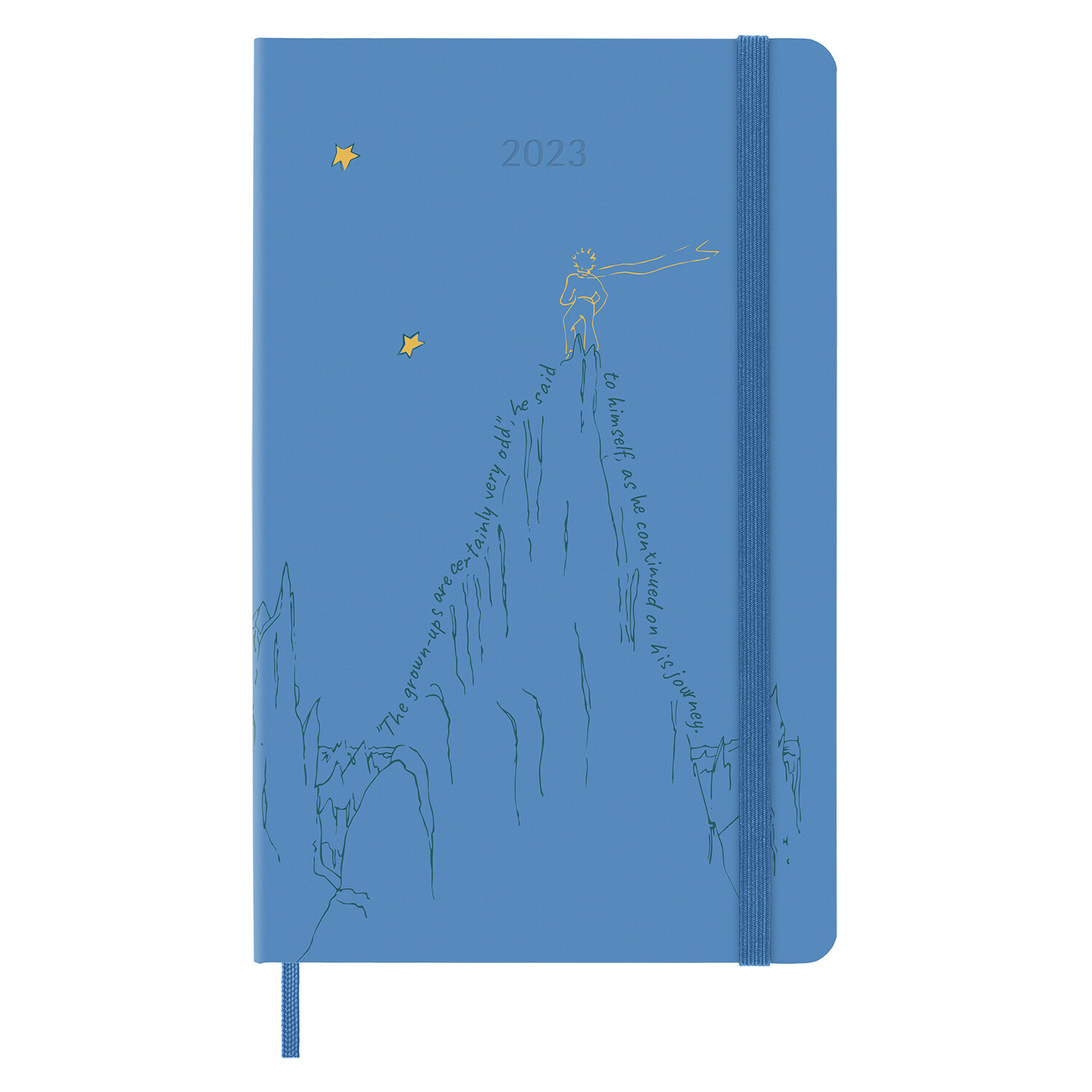 Moleskine Limited Edition 2023 Weekly Notebook Planner Petit Prince, 12m, Large, Mountain, Hard Cover (5 X 8.25) (Other)