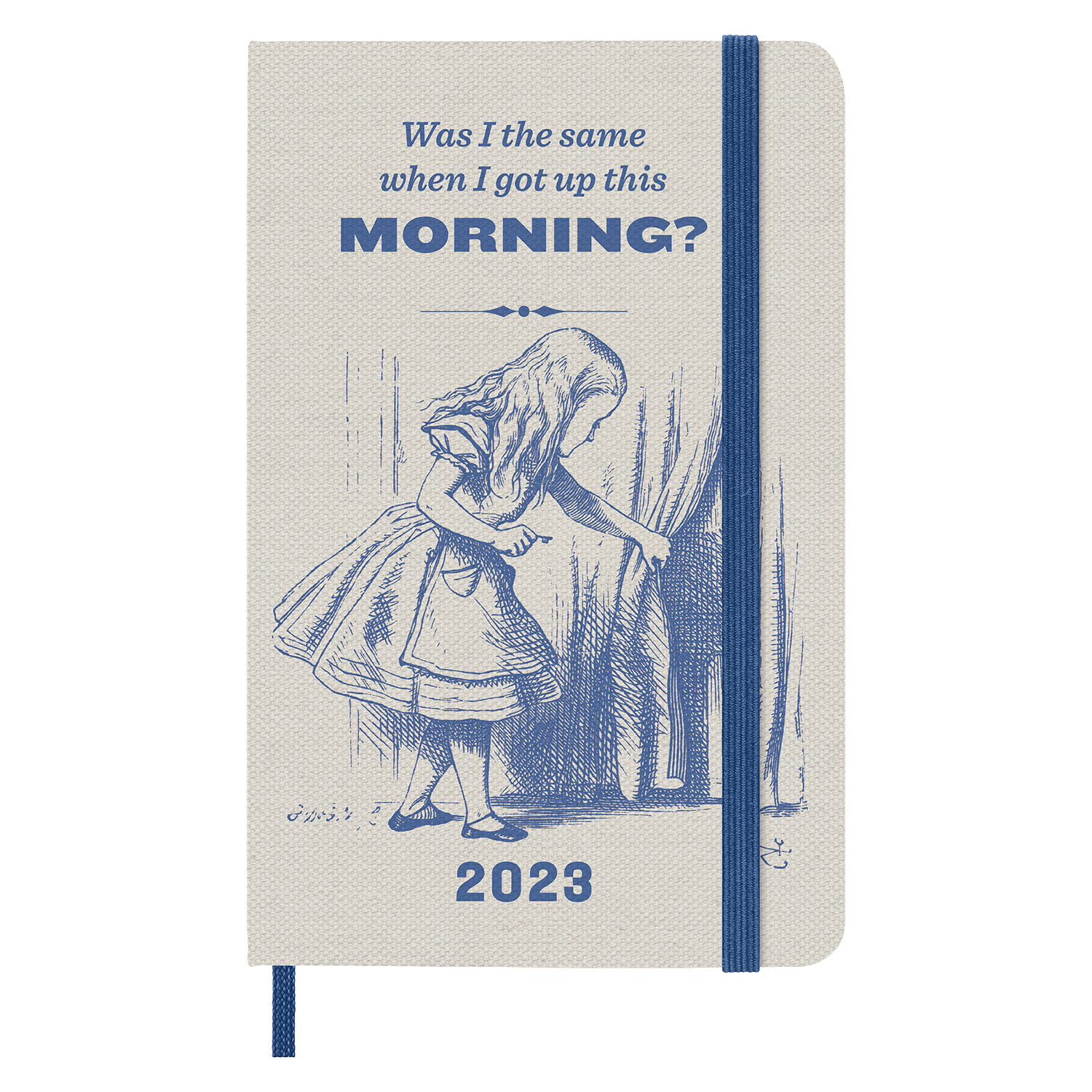 Moleskine Limited Edition 2023 Weekly Notebook Planner Alice in Wonderland, 12m, Pocket, Alice, Hard Cover (3.5 X 5.5) (Other)