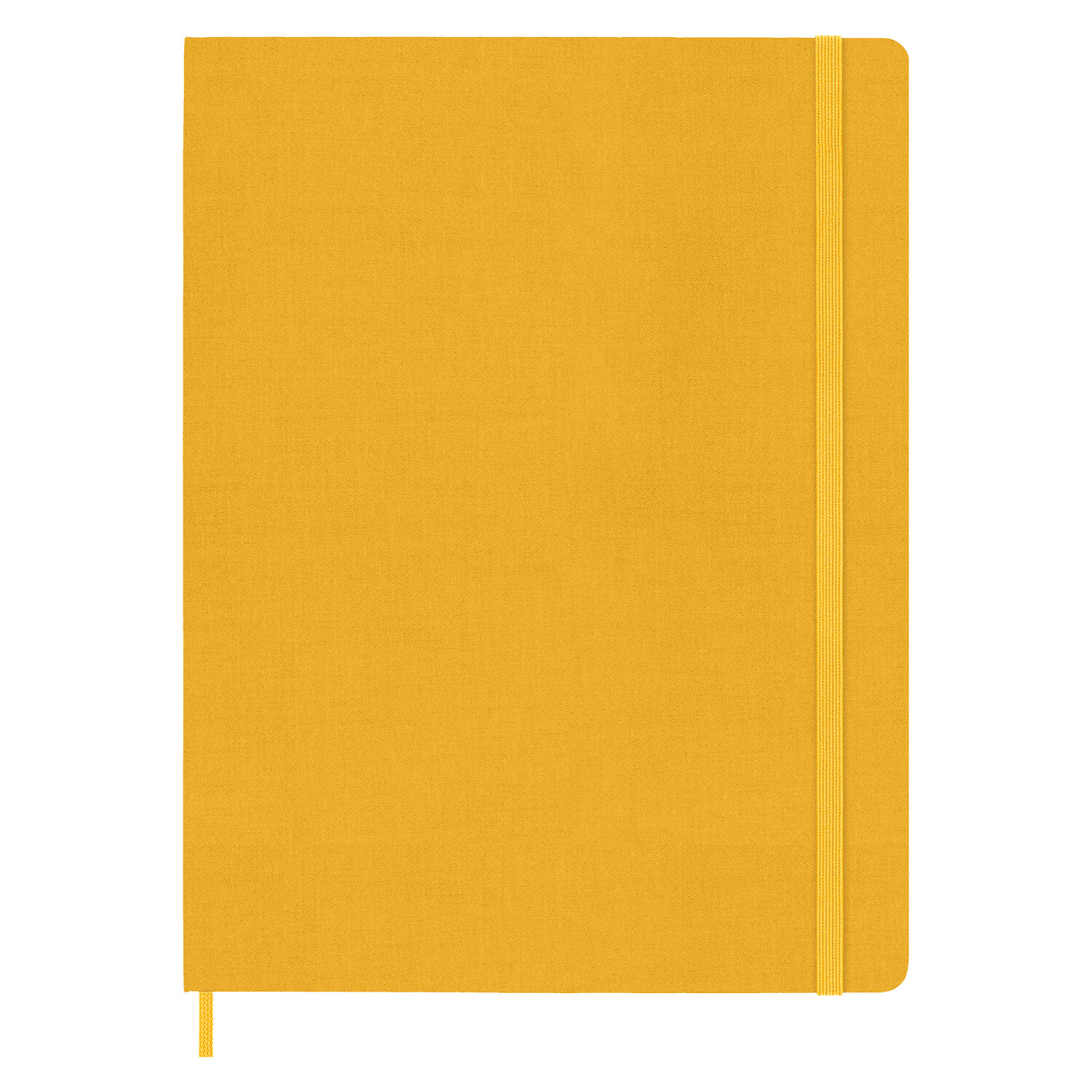 Moleskine Classic Notebook, Extra Large, Ruled, Orange Yellow, Silk Hard Cover (7.5 X 10) (Hardcover)