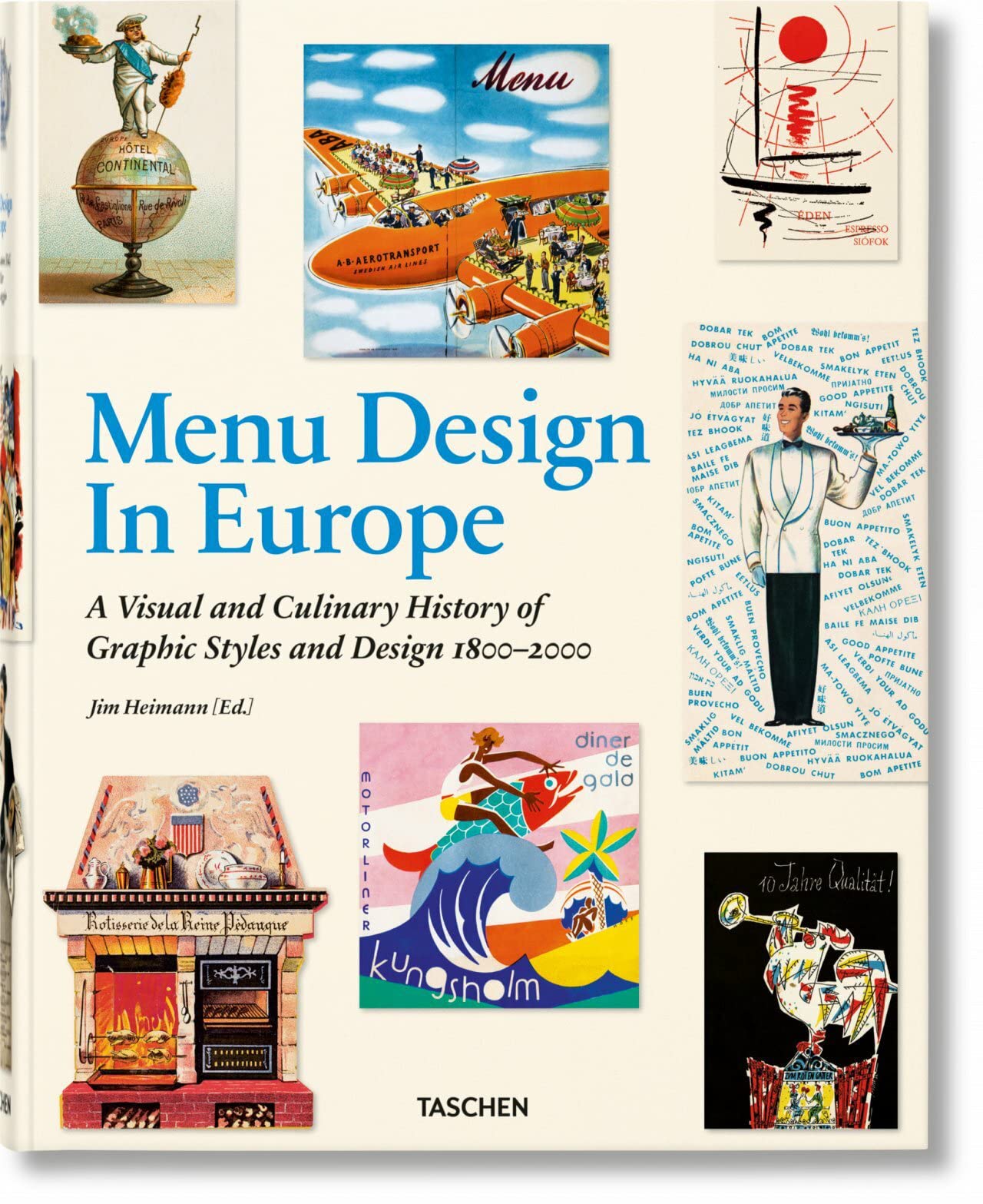 Menu Design in Europe (Hardcover)