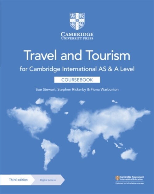 Cambridge International AS and A Level Travel and Tourism Coursebook with Digital Access (2 Years) (Multiple-component retail product, 3 Revised edition)