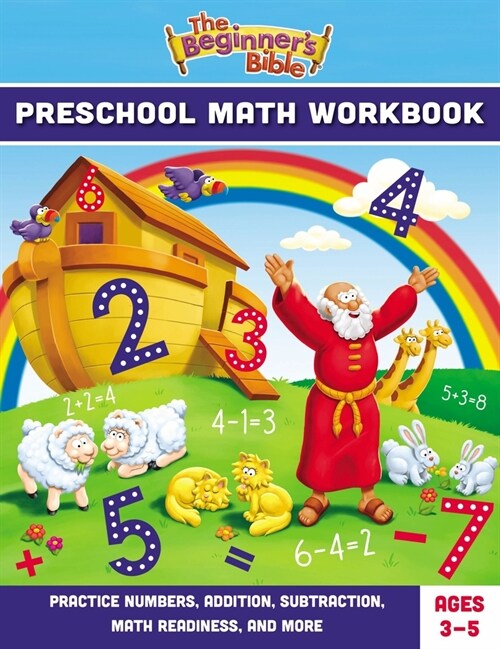 The Beginners Bible Preschool Math Workbook: Practice Numbers, Addition, Subtraction, Math Readiness, and More (Paperback)