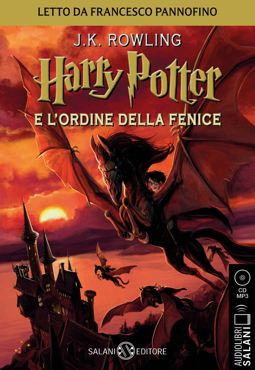 Harry Potter e lOrdine della Fenice - Audiolibro CD MP3: Vol.5 (Audio CD - Audiolibro)