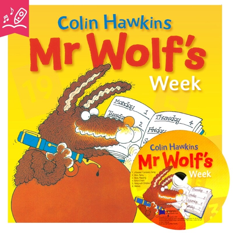 노부영 세이펜 Mr Wolfs Week (Paperback + CD)