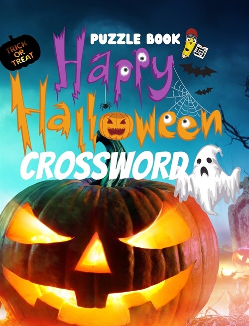 Halloween Word search Large Print Puzzle Book: Spooky & scary Halloween Game Book Words search, mazes, coloring, Crosswords (Hardcover)