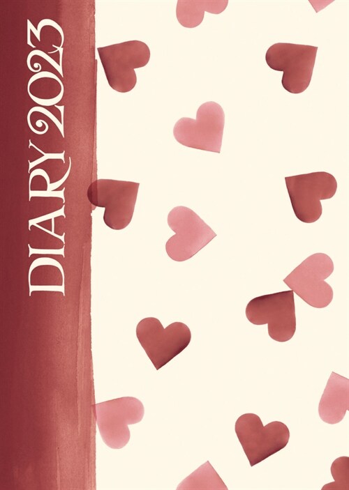 2023 Emma Bridgewater Pink Hearts Diary (Desk)