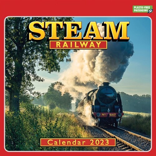 2023 Steam Railway Wall Calendar (Wall)